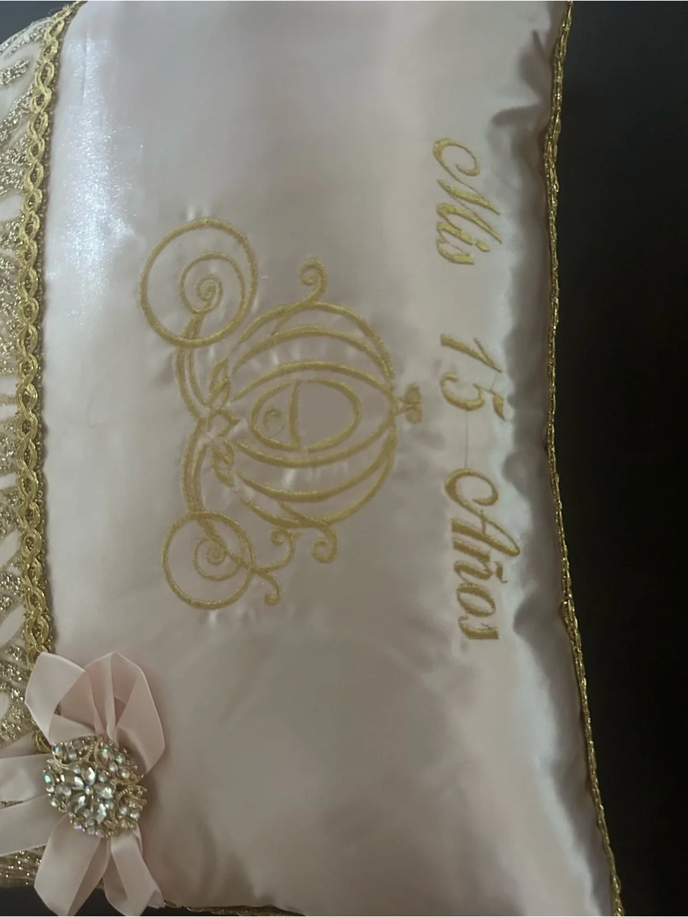 Custom Made ‘Mis Quince Años’ Pillow
